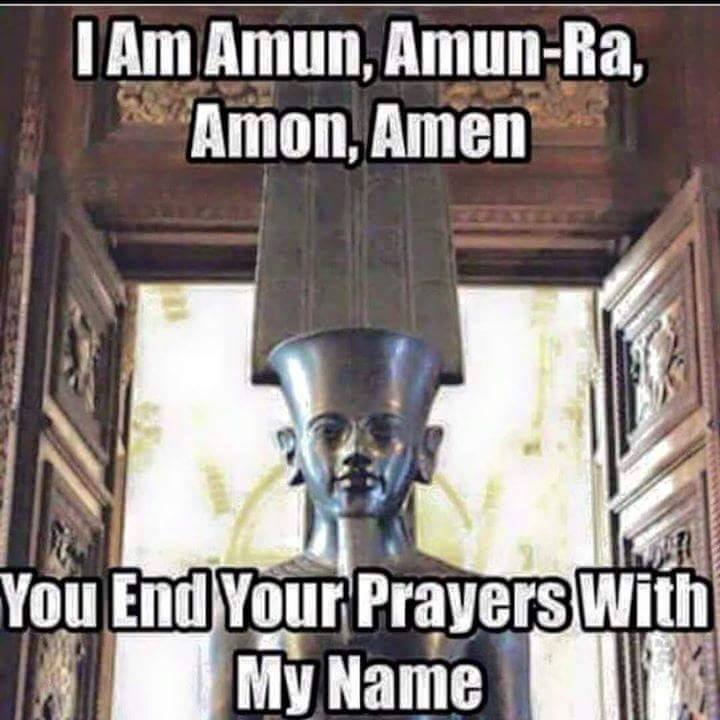 Egyptian Deity Amen